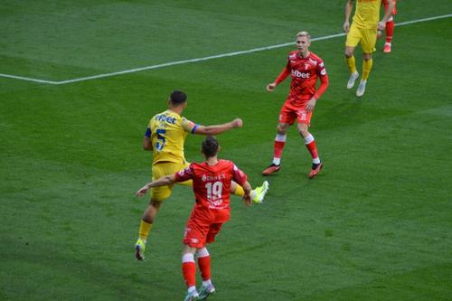 Cristian Mihai, cu numărul 21/ foto Bogdan Cioară (GSP)