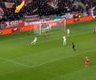 Decizie de neînțeles în Dinamo - Hermannstadt » Ofsaid dictat de VAR după o minge venită de la adversari! Balonul intrase în poartă