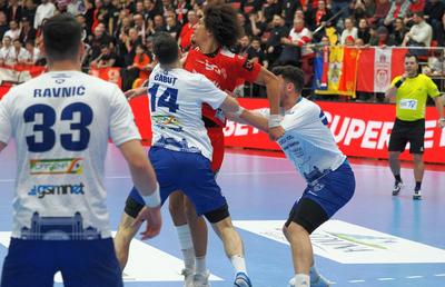 CSM Constanța - Dinamo 25-33 » Bucureștenii câștigă derby-ul românesc în EHF European League și sunt în play-off-ul pentru sferturi