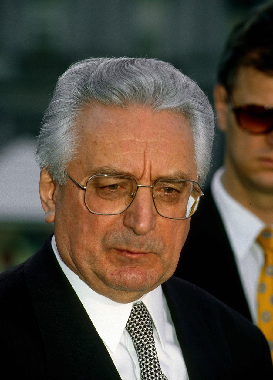 Franjo Tudman, președinte al Croației între 1990 și 1999 / Sursă foto: Imago Partida dintre Dinamo și Steaua care a stat la baza unui război în toată regula » Căpitanul a atacat polițiștii, ultrașii au mers pe front, iar Miodrag Belodedici relatează: „Ne-au luat niște blindate”