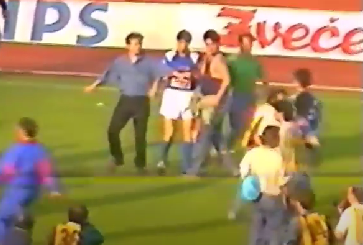 Dinamo Zagreb - Steaua Roșie Belgrad, 13.05.1990 - Revolta de pe „Maksimir”