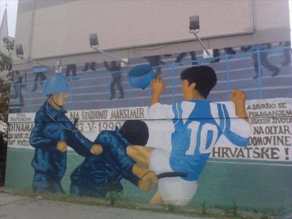 Dinamo Zagreb - Steaua Roșie Belgrad, 13.05.1990 - Revolta de pe „Maksimir”