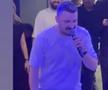 Constantin Budescu a luat microfonul și a început să cânte la aniversarea sa. Foto: Captură tiktok