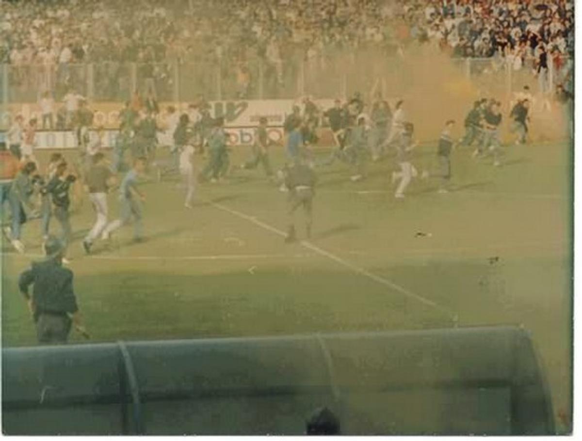 Dinamo Zagreb - Steaua Roșie Belgrad, 13.05.1990 - Revolta de pe „Maksimir”