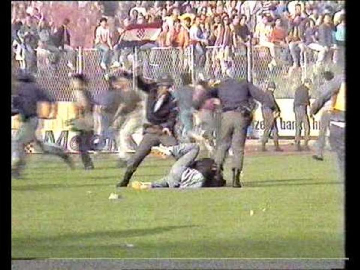 Dinamo Zagreb - Steaua Roșie Belgrad, 13.05.1990 - Revolta de pe „Maksimir”