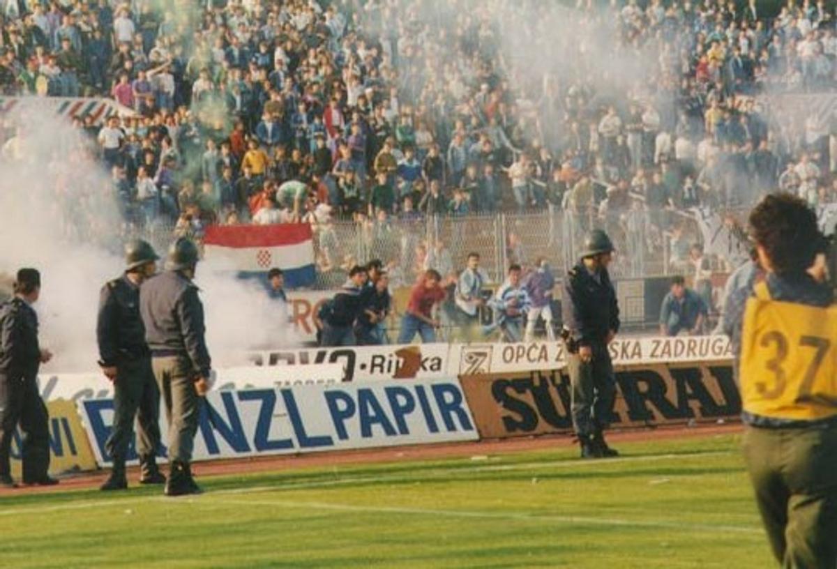 Dinamo Zagreb - Steaua Roșie Belgrad, 13.05.1990 - Revolta de pe „Maksimir”