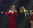Sandra Izbașa, apariție de senzație pe scena de la Sala Palatului, alături de Andreea Esca și Lidia Buble: „Campioana blondă”