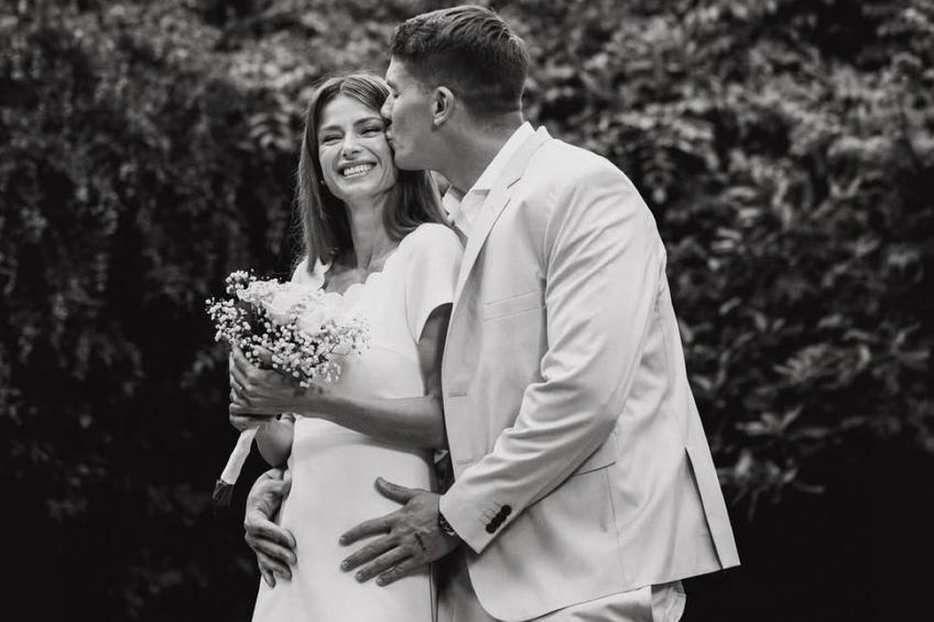 Camila Giorgi s-a căsătorit cu Andreas Pasutti Foto: Instagram