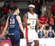 Thomas Bropleh, în maioul lui CSM Oradea/Foto: CSM Oradea