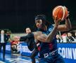 Thomas Bropleh, în maioul lui CSM Oradea/Foto: fiba.basketball