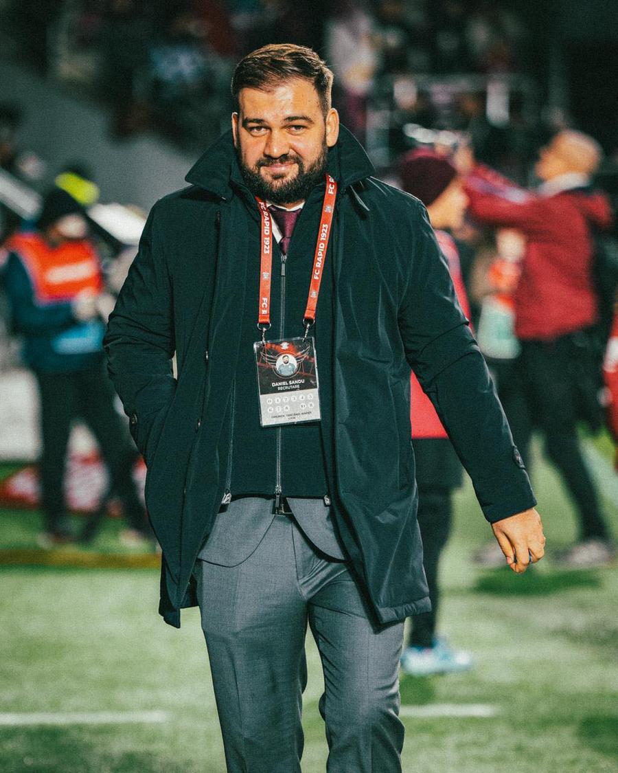 Rapid a anunțat oficial despărțirea de Daniel Sandu / Foto: Facebook Real Madrid Rapid i-a anunțat oficial plecarea, după 4 ani la club: „Îi mulțumim pentru munca depusă și profesionalism”