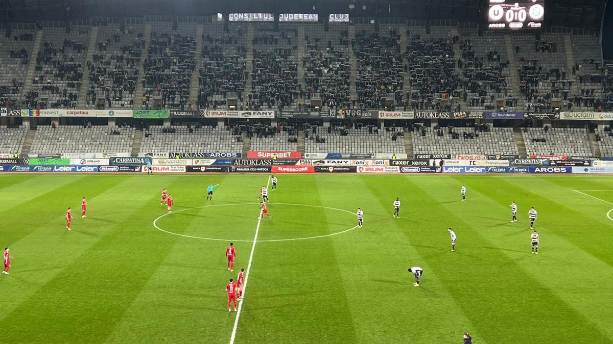 Drammeh la Cluj, DRAME la FCSB » Universitatea o învinge pe Oțelul și mai închide o „ușă” pentru campioană