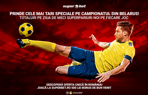 Prinde superspecialele pe ziua de meciuri! Supercote și superofertă pe Belarus!