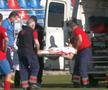 GSP a luat legătura cu jucătorul prăbușit pe teren în meciul CSA Steaua -  Dinamo 2: „Mi s-a tăiat respirația”