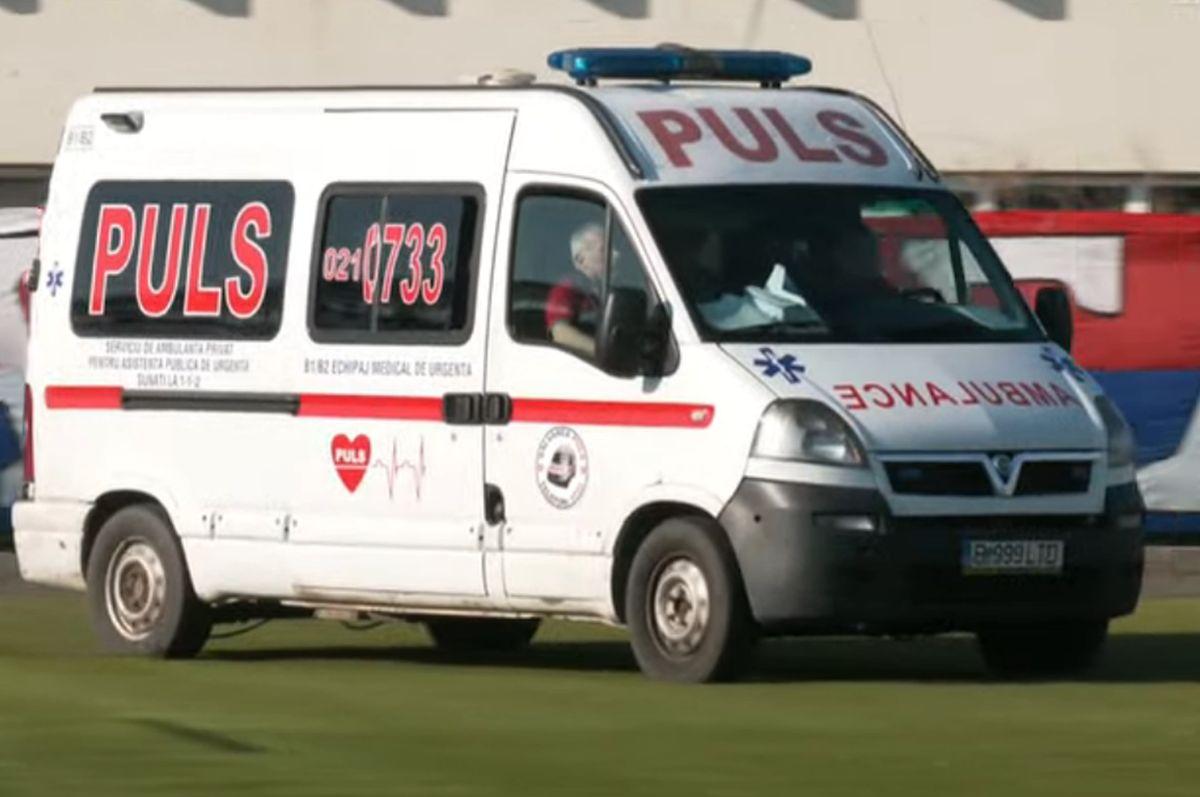 Accidentare Mitran CSA Steaua - Dinamo 2
