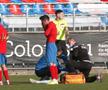 GSP a luat legătura cu jucătorul prăbușit pe teren în meciul CSA Steaua -  Dinamo 2: „Mi s-a tăiat respirația”