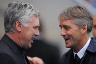 Presa italiană anunță: Roberto Mancini și Carlo Ancelotti ar putea face schimb de posturi în vară