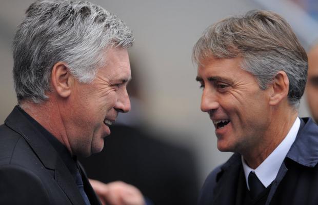 Presa italiană anunță: Roberto Mancini și Carlo Ancelotti ar putea face schimb de posturi în vară