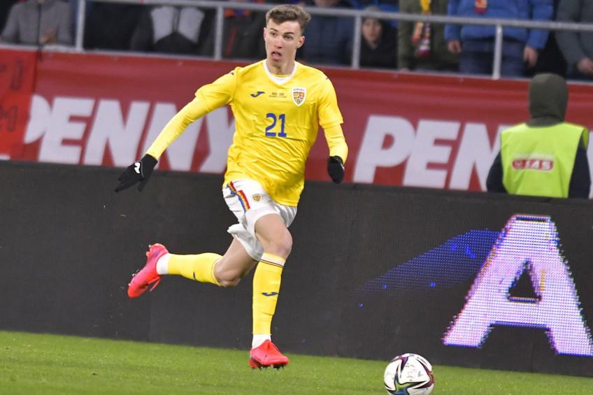 Octavian Popescu, în România - Grecia // foto: Imago Images