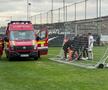 Bălgrădean, sperietură în amicalul CFR Cluj - Hermannstadt / FOTO: Capturi @antena sport