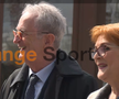 Cristian Gațu alături de noua sa parteneră / Foto: Orange Sport
