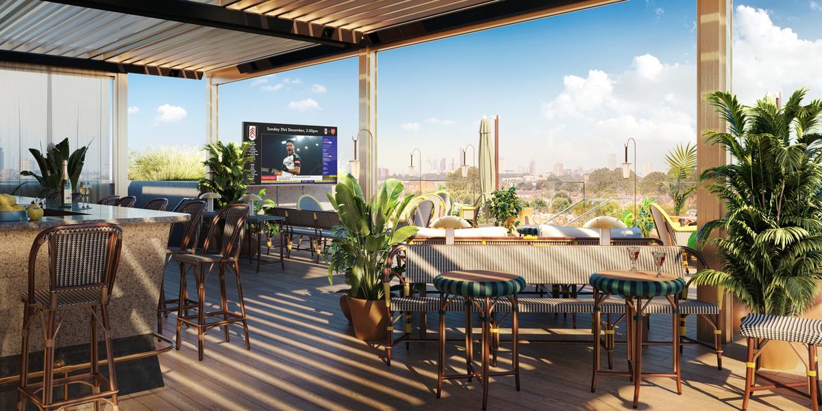 Imagini fabuloase cu noul sector al stadionului Craven Cottage, casa lui Fulham