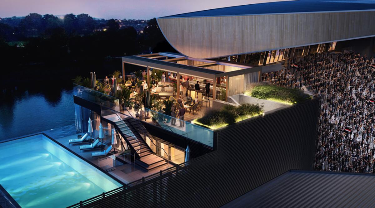 Imagini fabuloase cu noul sector al stadionului Craven Cottage, casa lui Fulham
