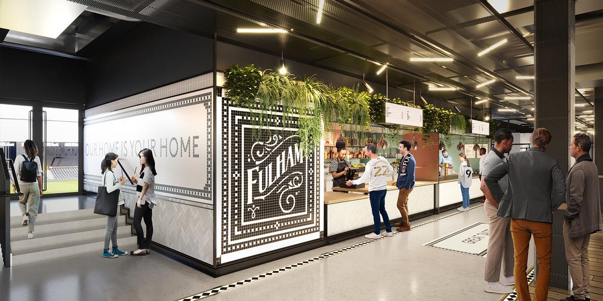Imagini fabuloase cu noul sector al stadionului Craven Cottage, casa lui Fulham