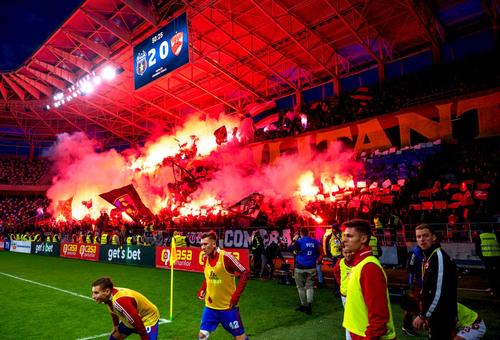 Suporterii steliști s-au revoltat în urma unui anunț oficial postat pe site-ul Federației Române de Fotbal. Comisia de Disciplină s-a referit la clubul din Ghencea drept „CSA Steaua Armatei”.