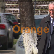 Cristian Gațu alături de noua sa parteneră / Foto: Orange Sport