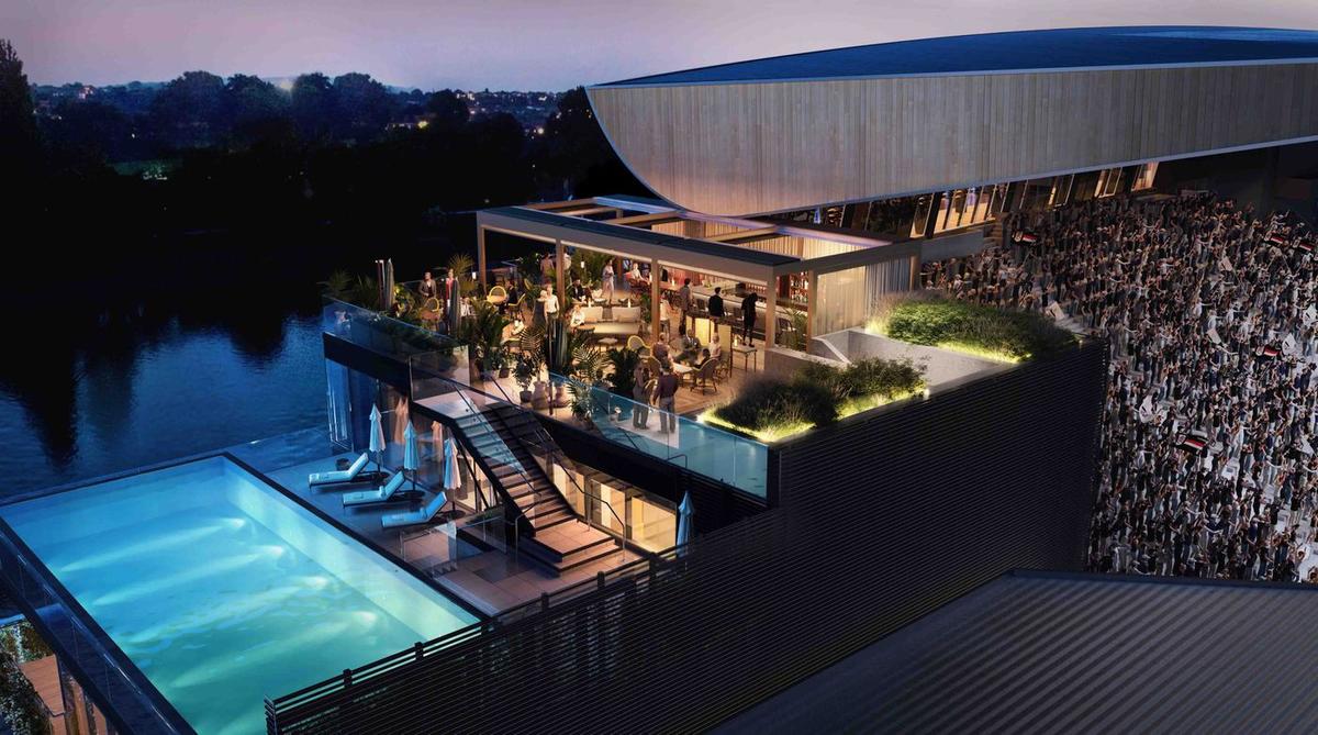 Imagini fabuloase cu noul sector al stadionului Craven Cottage, casa lui Fulham