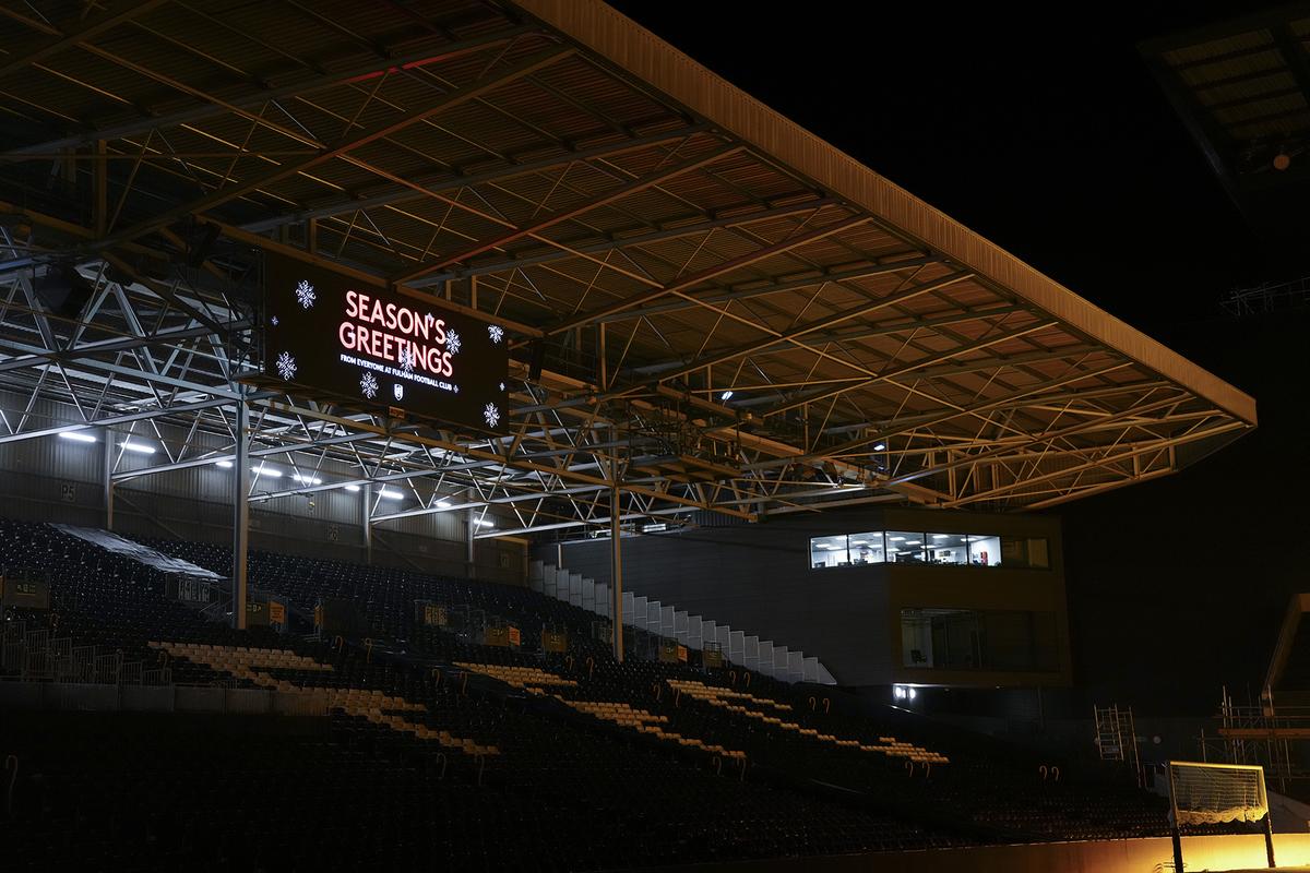 Imagini fabuloase cu noul sector al stadionului Craven Cottage, casa lui Fulham