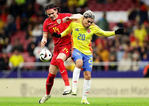 Ianis Hagi în meciul cu Columbia, foto: Gettyimages