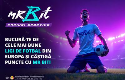 Fotbal european de top și un fond total de 10.000 RON la Mr Bit