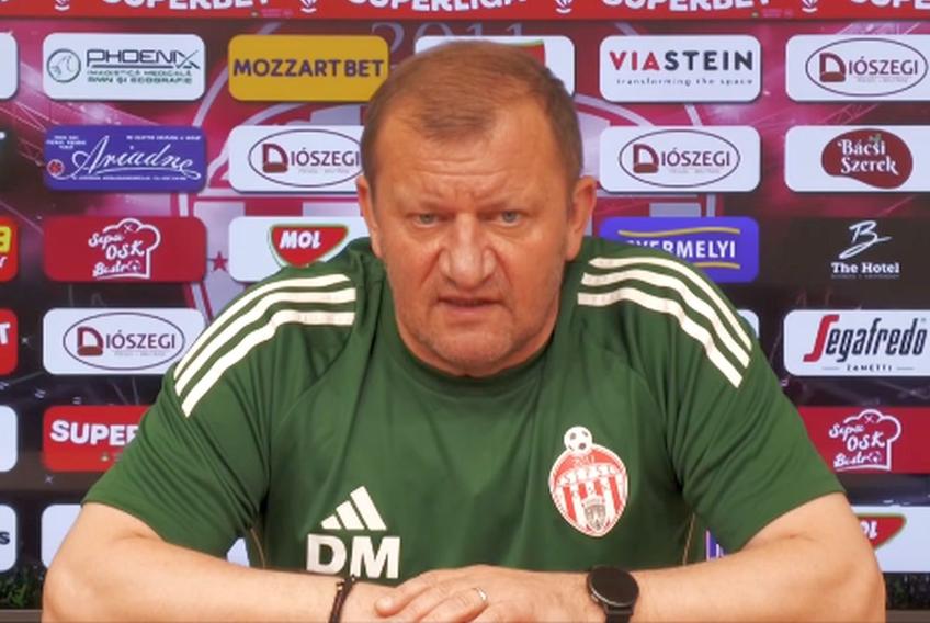 Dorinel Munteanu înainte de Sepsi - Hermannstadt