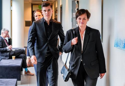Jakob Ingebrigtsen în drum spre sala de judecată FOTO Imago Images