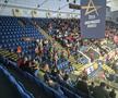 La pauza meciului cu Magdeburg, un veteran a coborât din galeria lui Dinamo și a mers în mijlocul fanilor nemți » Ce a urmat