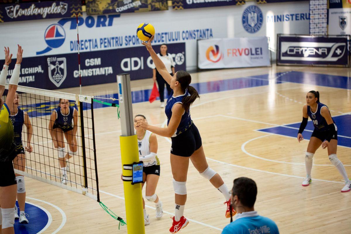 Bianca Cucu, un fenomen în voleiul românesc, la doar 14 ani