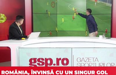 Rusescu a ieșit „la tablă” și a tranșat faza golului din Turcia - România: „El face toți banii, 80% din gol!”
