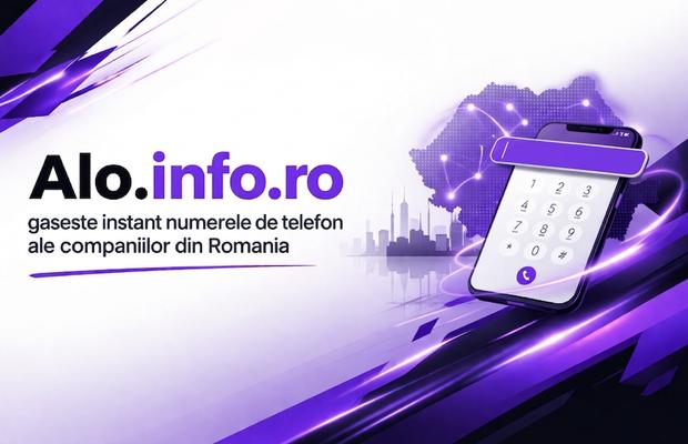 Alo.info.ro te ajută să găsești instant numerele de telefon ale companiilor din România