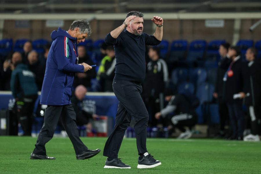Gennaro Gattuso la finalul meciului cu Irlanda de Nord / Imago Images După o victorie dificilă, selecționerul Gattuso este încrezător în calificarea la Mondial: „Suntem pregătiți”