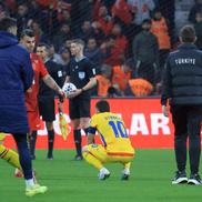 Nicolae Stanciu, cu moralul la pământ după înfângerea din Turcia / FOTO: Cristi Preda (GSP)