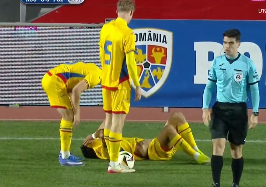 Continuă săptămâna nefericită pentru loturile „tricolore” » Naționala U20 a României, învinsă la Târgoviște: gol direct din corner