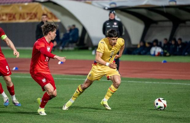 Continuă săptămâna nefericită pentru loturile „tricolore” » Naționala U20 a României, învinsă la Târgoviște: gol direct din corner