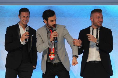 Ștefan Radu, Marco Parolo și Ciro Immobile