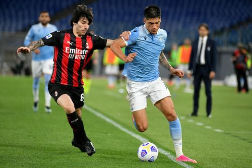 Joaquin Correa (dreapta) a marcat de două ori cu AC Milan // foto: Guliver/gettyimages