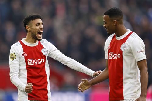 Mazraoui și Gravenberch/ foto Imago Images