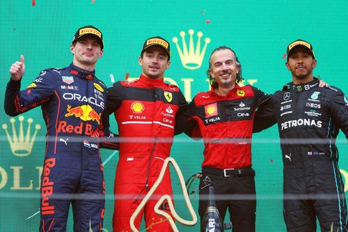 Laurent Mekies, al doilea de la dreapta la stânga // foto: Guliver/gettyimages