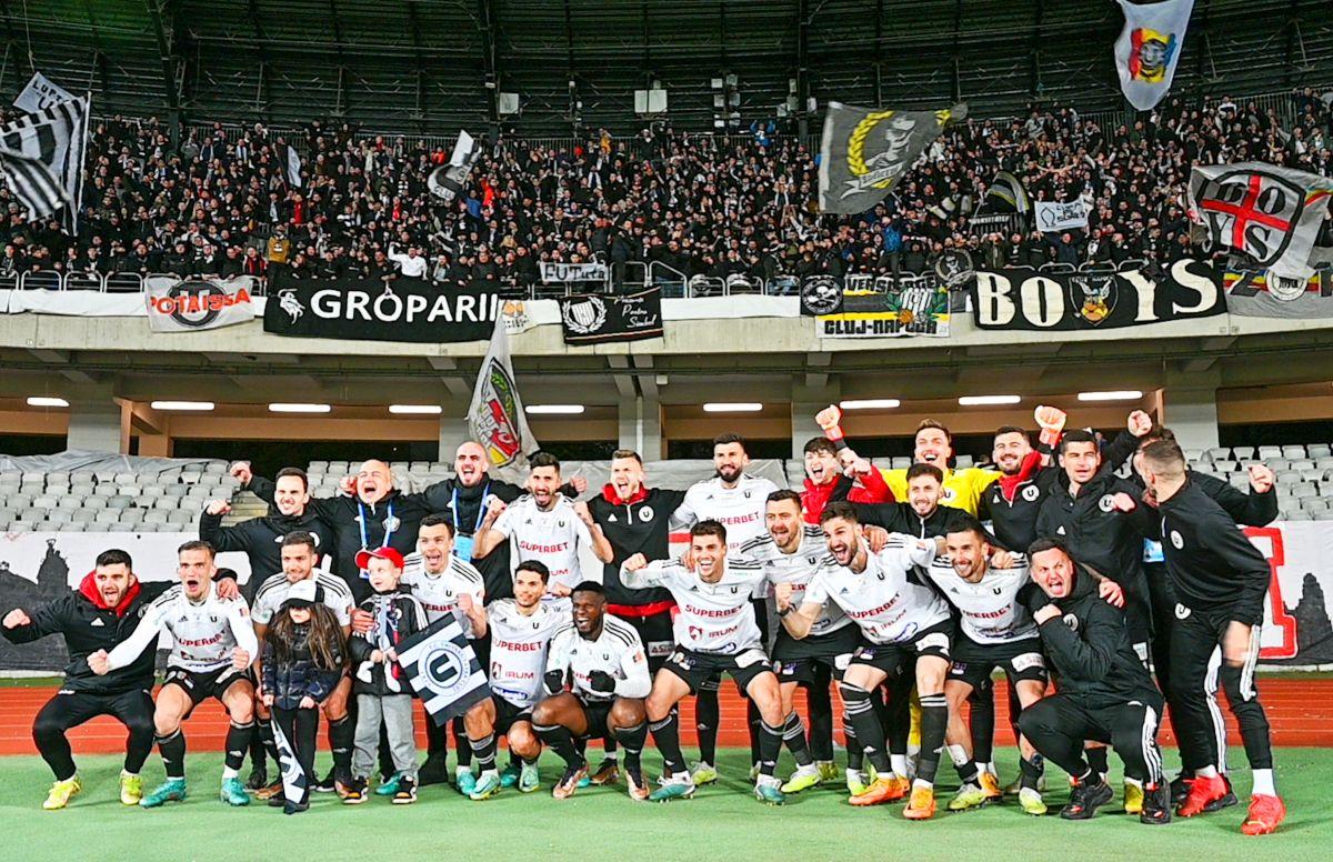 U Cluj - UTA, semifinala Cupei României