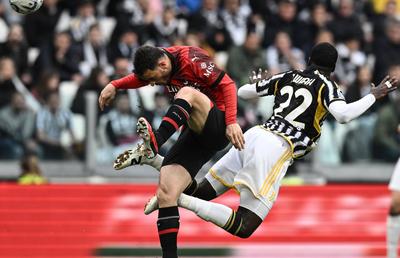 Juventus și AC Milan, remiză în derby-ul din Serie A